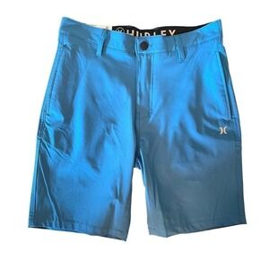 Hurley NEW Mens Shorts All Day Hybrid Quick Dry 4-Way Stretch Blue Size 30 Swim